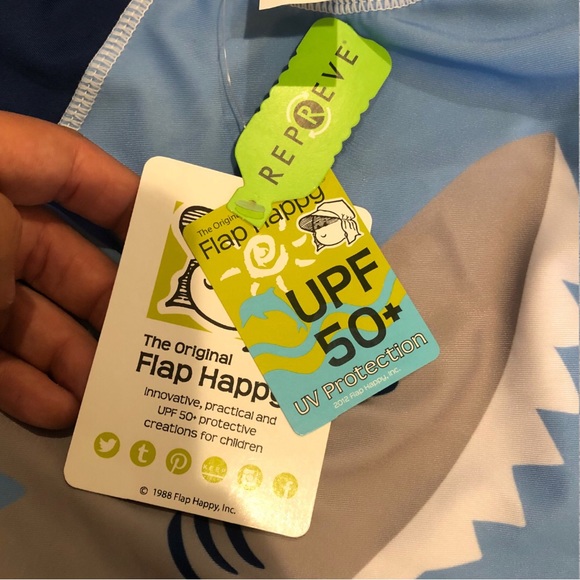 Flap Happy Shark Rash Guard - Picture 4 of 5